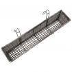 Balcony Planters 2 pcs 80 cm Grey Poly Rattan