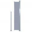 Garden Bench 132 cm Metal Antique White