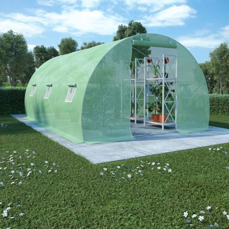 vidaXL Greenhouse 13.5 cubic metre 450x300x200 cm