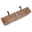 Garden Planters 2 pcs Water Hyacinth Brown