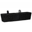 Garden Planters 2 pcs Water Hyacinth Black