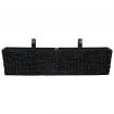 Garden Planters 2 pcs Water Hyacinth Black