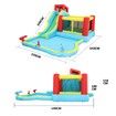 All In 1 Inflatable Water Park Water Slide Cannon Climbing Bouncer Castle