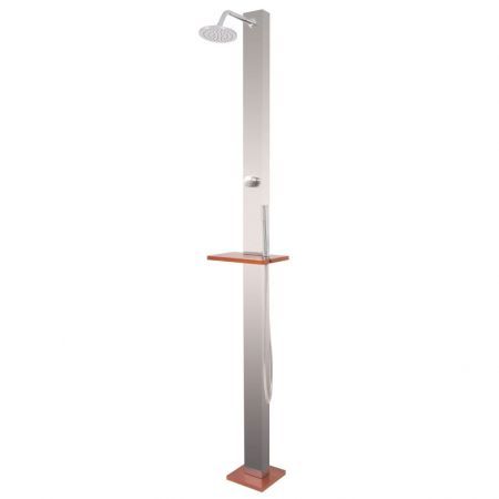 Outdoor Shower Brushed Stainless Steel 210 cm
