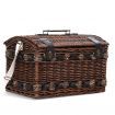 Alfresco 4 Person Picnic Basket Set Insulated Storage Blanket