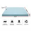 Giselle Bedding Memory Foam Mattress Topper Cool Gel 10cm Queen