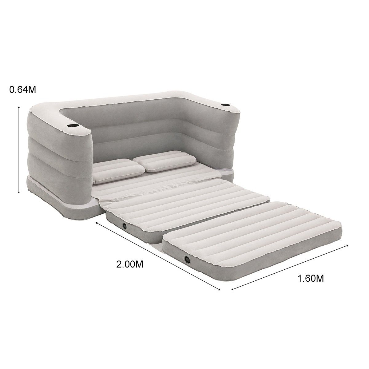 Air Couch Sofa Lounger Inflatable Pull out Sofa Air Mattress Crazy Sales