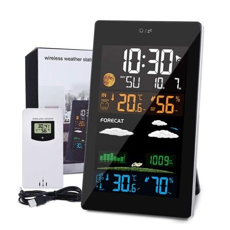 Weather Stations Wireless with Outdoor Sensor
