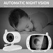 3.5 inch Video Wireless Baby Monitor VOX Security Camera Nanny IR Night Vision Voice Call Babyphone With Temperature Monitoring