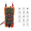 RICHMETERS RM113D NCV Digital Multimeter 6000 counts Auto Ranging AC/DC voltage meter Flash light Back light Large Screen 113A/D