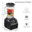 Commercial High Speed Blender Smoothie Maker Food Mixers Juicer 2L Black