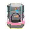 Kahuna Mini 4.5 ft Trampoline - Green Pink