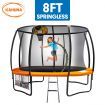 Kahuna 8ft Springless Trampoline with Basketball Set