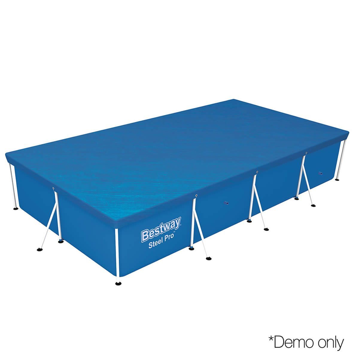 Bestway Pool Cover Fits 4.04x2.12m Above Ground Swimming Pool PE Blanket