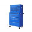 Giantz 14 Drawer Tool Box Cabinet Chest Mechanic Garage Storage Trolley Blue