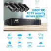 UL-Tech CCTV Security System 2TB 8CH DVR 1080P 4 Camera Sets