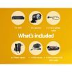 UL-Tech CCTV Security System 2TB 8CH DVR 1080P 8 Camera Sets