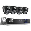 UL-Tech CCTV Security System 2TB 4CH DVR 1080P 4 Camera Sets