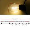 Jingle Jollys 59m LED Festoon String Lights Christmas Wedding Party Outdoor