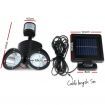 2X 22 LED Solar Powered Dual Light Security Motion Sensor Flood Lamp Outdoor