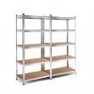 Giantz 2x1.8M Garage Shelving Warehouse Rack Pallet Racking Storage Shelf Silver