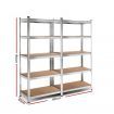 Giantz 2x1.8M Garage Shelving Warehouse Rack Pallet Racking Storage Shelf Silver