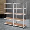 Giantz 2x1.8M Garage Shelving Warehouse Rack Pallet Racking Storage Shelf Silver