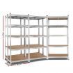 Giantz 5x1.8M Garage Shelving Warehouse Rack Pallet Racking Storage Shelf Silver