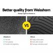 Weisshorn Car Floor Mats Rubber Fits Mazda BT50 Dual Crew Cab 2012-2021 3D BT-50