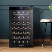 Devanti Wine Cooler Fridge 28 Bottles