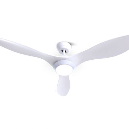 52 Dc Motor Ceiling Fan With Led Light With Remote 8h Timer