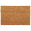 Doormats 2 pcs Coir 24 mm 40x60 cm Natural