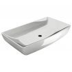 Wash Basin 71x38x13.5 cm Ceramic Silver