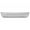 Wash Basin 71x38x13.5 cm Ceramic Silver