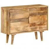 Sideboard Solid Mango Wood 90x40x69 cm