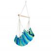 Gardeon Hanging Hammock Chair Swing Indoor Outdoor Portable Camping Blue