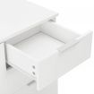 Sideboard High Gloss White 71x35x76 cm Chipboard