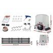 LockMaster Electric Sliding Gate Opener 1200KG With Remote Hardware Kit 4M Rail