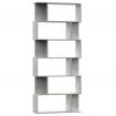Book Cabinet/Room Divider Concrete Grey 80x24x192 cm Chipboard