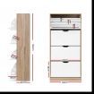 Book Cabinet/Room Divider White 80x24x192 cm Chipboard