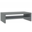 Monitor Stand Grey 42x24x13 cm Chipboard