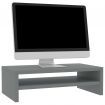 Monitor Stand Grey 42x24x13 cm Chipboard