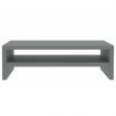 Monitor Stand Grey 42x24x13 cm Chipboard