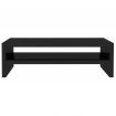 Monitor Stand High Gloss Black 42x24x13 cm Chipboard