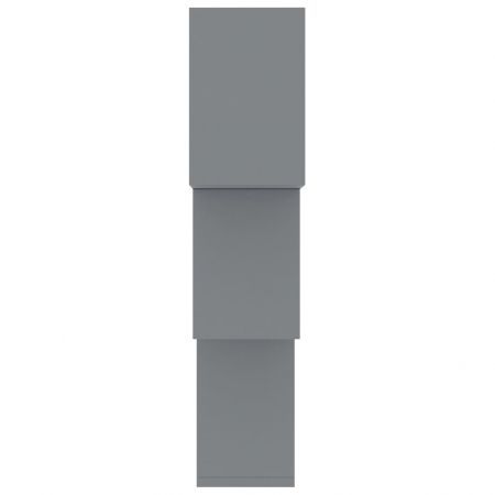 grey cube wall shelves