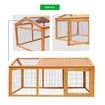 Chicken Run Coop Chook Cage Pen Shelter Wood House Rabbit Hutch Bunny Pet Bird Enclosure Outdoor