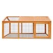 Chicken Run Coop Chook Cage Pen Shelter Wood House Rabbit Hutch Bunny Pet Bird Enclosure Outdoor