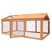 Chicken Run Coop Chook Cage Pen Shelter Wood House Rabbit Hutch Bunny Pet Bird Enclosure Outdoor