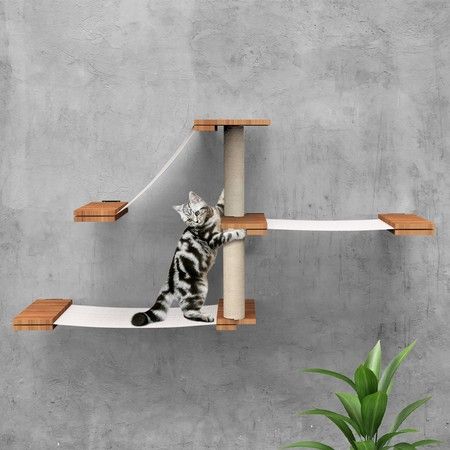 floating cat tree