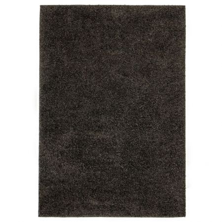 Shaggy Area Rug 120x170 cm Anthracite